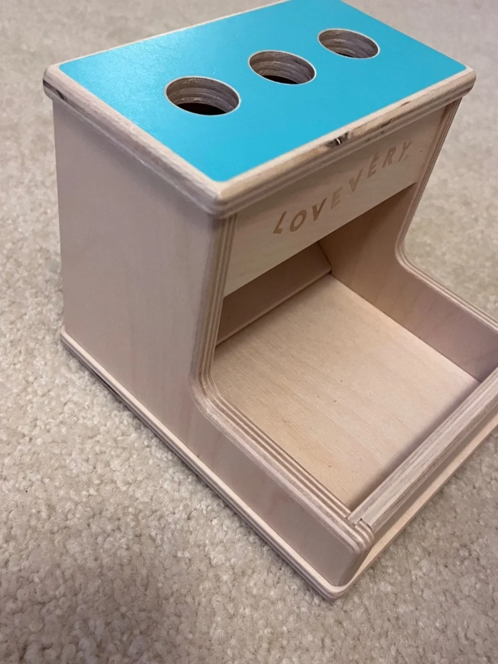 Lovevery The Thinker Play Kit Wooden Peg Drop